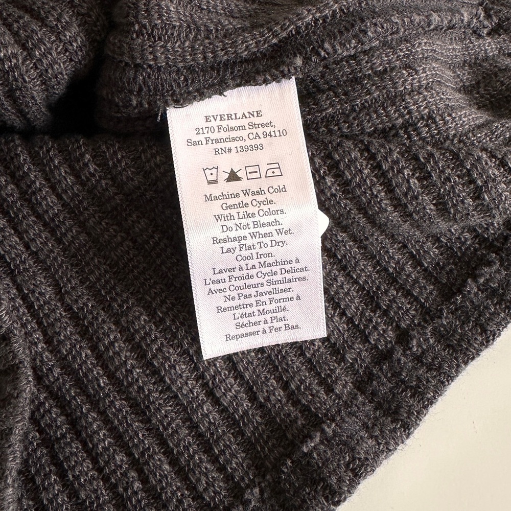 Everlane Cozy Rib Cardigan - Picture 7 of 10
